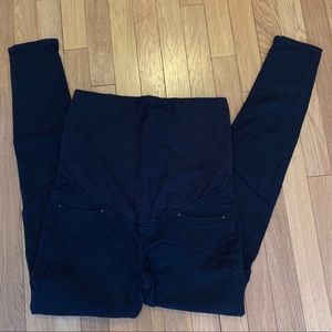 MAMA maternity treggings in black